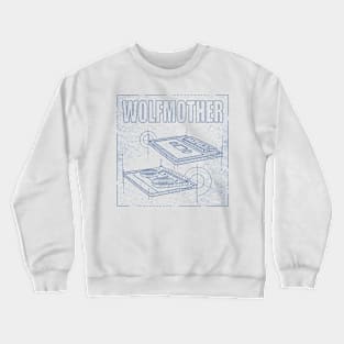 Wolfmother - Technical Drawing Crewneck Sweatshirt